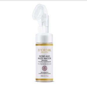 NEW D'OR24K PRESTIGE Rose And Ricewater Mousse Facial Cleanser